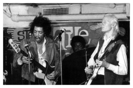 guitar buddy
 on Jimi Hendrix on bass, Johnny Winter on guitar, and Buddy Miles on ...