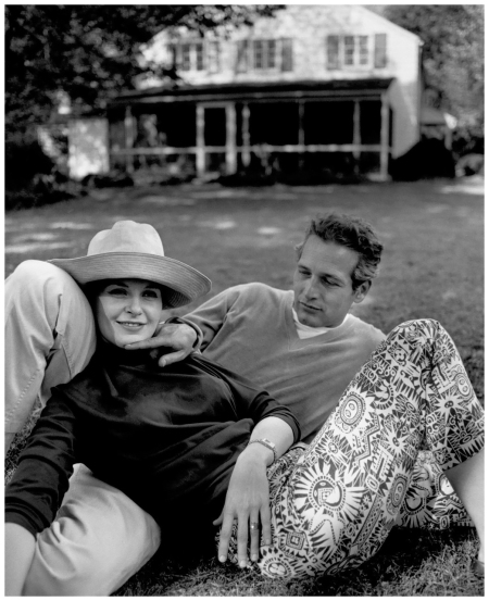 Paul Newman Joanne Woodward Wesport Connecticut, 1965 Photo Bruce Davidson a