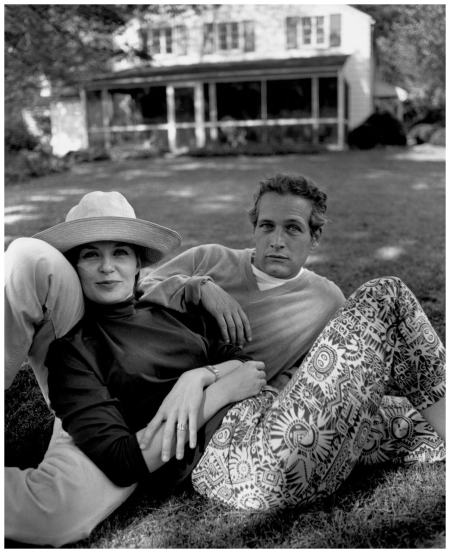 Paul Newman Joanne Woodward Wesport Connecticut, 1965 Photo Bruce Davidson b