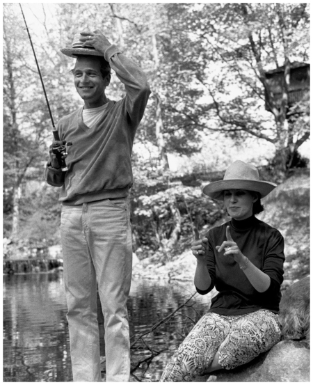 Paul Newman Joanne Woodward Wesport Connecticut, 1965 Photo Bruce Davidson f